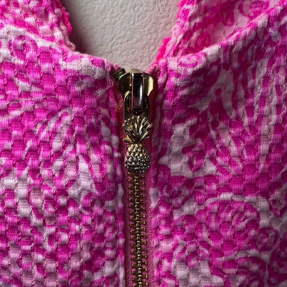 Lilly Pulitzer Target Women's See Ya Later Sheath Mini Dress Pink Sleeveless 14 - Picture 10 of 14